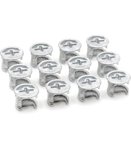 Amazon.co.jp: 交換用ネジ メタルカムロックナット IKEAパーツ119250